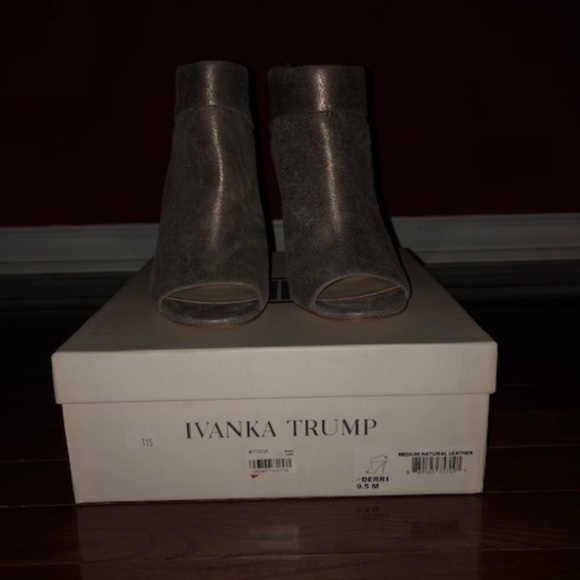 Ivanka Trump Shoes - Trump "Derri" Peep Toe Bootie